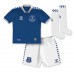 Everton Dwight McNeil #7 Prima Maglia Bambino 2023-24 Manica Corta (+ Pantaloni corti)